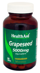 Health Aid Grapeseed 5000mg 60's