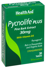 Health Aid Pycnolife Plus 30's