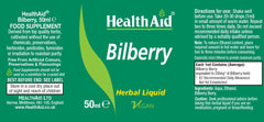 Health Aid Bilberry 50ml