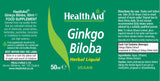 Health Aid Ginkgo Biloba 50ml