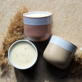 Herbal Alchemy Essential Oil Candle | Large Pink Ceramic | 500g