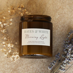 Morning Light | Bergamot & Cedarwood Essential Oil Candle | 250g