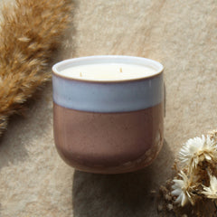 Herbal Alchemy Essential Oil Candle | Large Pink Ceramic | 500g