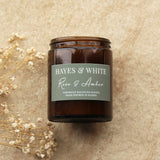 Rose & Amber Soy Wax Candle | 180g