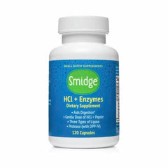 HCL + Enzymes - 120 Capsules | Smidge