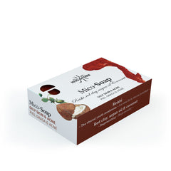 Hifas da Terra Mico-Soap: Reishi, Red Clay, Argan Oil & Coconut 150g