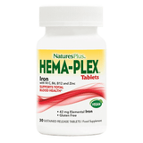 NaturesPlus Hema-Plex Iron Tablets 30s