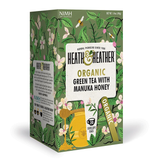 Heath and Heather Organic Green Tea with Manuka Honey 20's