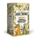 Heath and Heather Organic Camomile & Manuka Honey Tea 20's