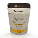 Balanced High Strength Omega 3 Plus Vit E (Refill Pack) 50s