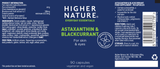 Higher Nature Astaxanthin & Blackcurrant 90's