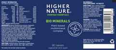Higher Nature Bio Minerals 90's