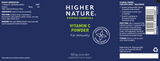 Higher Nature Vitamin C Powder (Formerly Buffered Vit C) 180g
