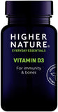 Higher Nature Vitamin D3 (500iu) 60's