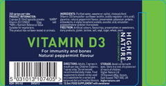 Higher Nature Vitamin D3 Spray (Adults) 13.5ml