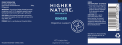 Higher Nature Ginger 60's