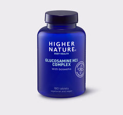 Higher Nature Glucosamine HCL Complex with Boswellia 180's
