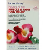 Higher Nature Devil's Claw Muscle & Joint Pain Relief 40's