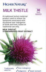 Higher Nature Milk Thistle 30's