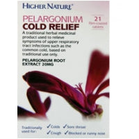 Higher Nature Pelargonium Cold Relief 21's