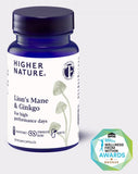 Higher Nature Lion's Mane & Ginkgo 30s