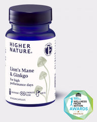 Higher Nature Lion's Mane & Ginkgo 30s