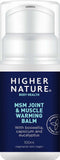 Higher Nature MSM Joint & Muscle Warming Balm 100ml