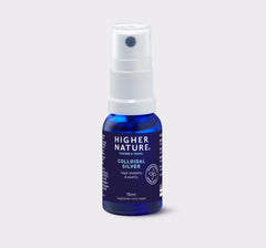 Higher Nature Colloidal Silver 15ml refillable bottle