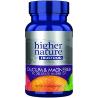 Higher Nature True Food Calcium & Magnesium 60's