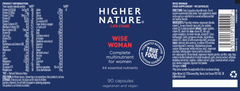 Higher Nature True Food Wise Woman 90's