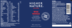 Higher Nature True Food Wise Woman 180's