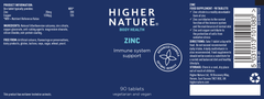 Higher Nature Zinc 90's