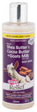 Hope's Relief Organic Shea Butter & Cocoa Butter + Goats Milk Body Wash 250ml