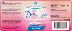 Health Reach D-Mannose 15's