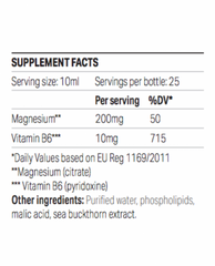 Healthstrong Liposomal Magnesium Plus Vitamin B6 (AbsorbX006) 250ml