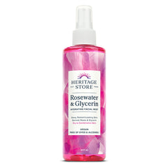 Heritage Store Rosewater & Glycerin Hydrating Facial Mist 237ml