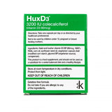Huxley Europe HuxD3 3200 IU (Vitamin D3 80mcg) 30's