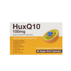 Huxley Europe HuxQ10 100mg Coenzyme Q10 (Ubiquinone) 30's