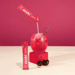 Zooki Hydration+ Exercise and Recover Cherry Flavour 30 Sachets