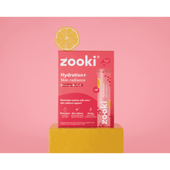 Zooki Hydration+ Skin Radiance Pomegranate Lemon Flavour 30 Sachets