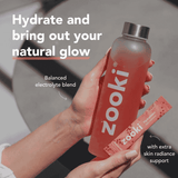 Zooki Hydration+ Skin Radiance Pomegranate Lemon Flavour 7 Sachets