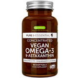 Igennus Pure & Essential Concentrated Vegan Omega-3 & Astaxanthin 60s