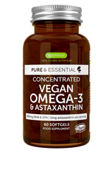 Igennus Pure & Essential Concentrated Vegan Omega-3 & Astaxanthin 60's