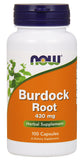 Burdock Root, 430mg - 100 capsules | NOW Foods