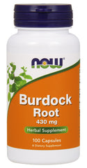 Burdock Root, 430mg - 100 capsules | NOW Foods
