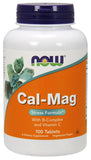 Cal-Mag with B-Complex and Vitamin C - 100 tablets | NOW Foods
