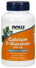 Calcium D-Glucarate, 500mg - 90 vcaps | NOW Foods