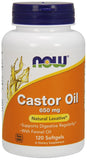 Castor Oil, 650mg - 120 softgels