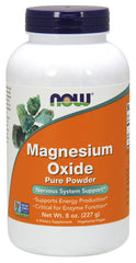 Magnesium Oxide, Pure Powder - 227 grams | NOW Foods