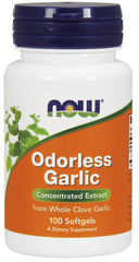 Odorless Garlic - 100 softgels | NOW Foods